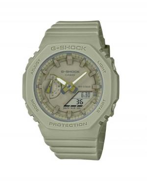 Women Sports Functional Diver Japan Quartz Digital Watch Timer CASIO GMA-S2100BA-3AER G-Shock Green Dial 43mm