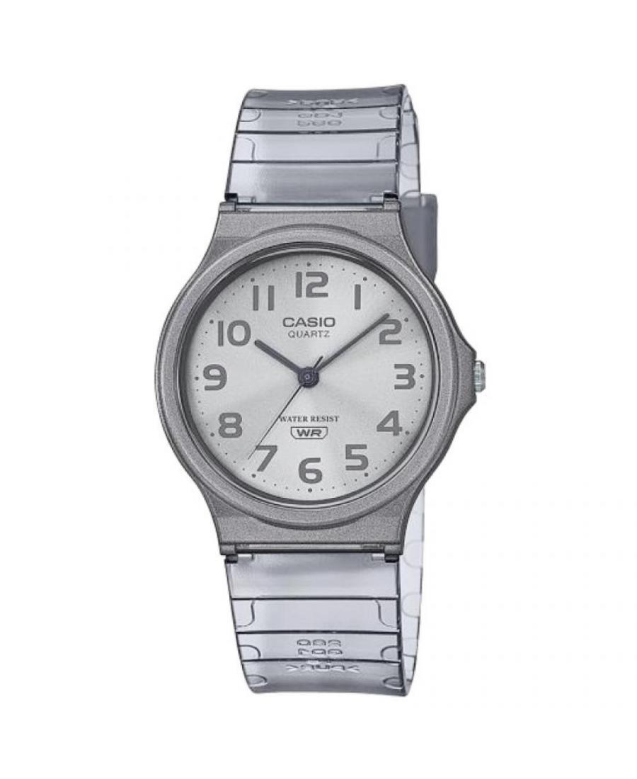 Men Classic Quartz Watch Casio MQ-24S-8BEF Grey Dial