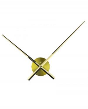 JULMAN Wall Clock - Hands T4650G Metal Geltonas