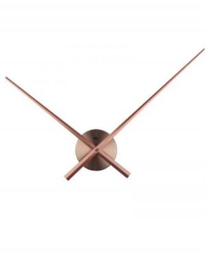 JULMAN Wall Clock - Hands T4650C Copper Metal Miedź