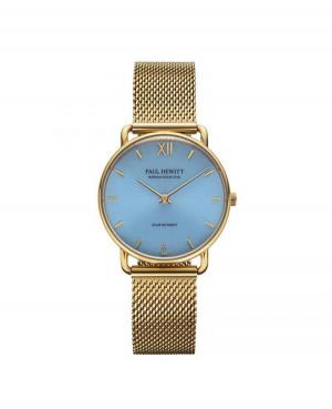 Kobiety Moda klasyczny bateria słoneczna analogowe Zegarek PAUL HEWITT PH-W-0516 Niebieska Dial 33mm
