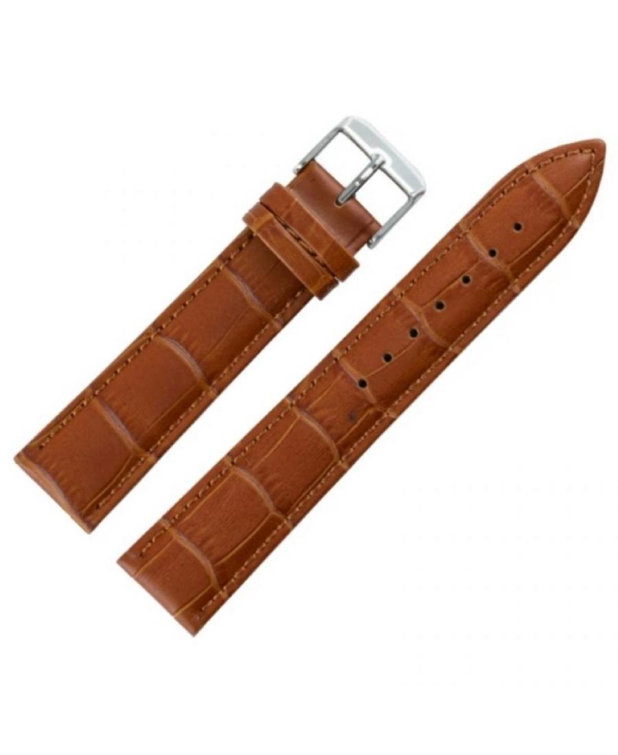 Watch Strap ACTIVE ACT.1306.03.22.W Brown 22 mm