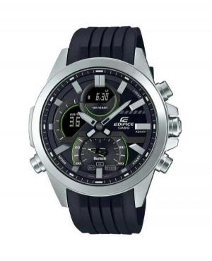 Men Classic Functional Japan Quartz Digital Watch Timer CASIO ECB-30P-1AEF Black Dial 45mm