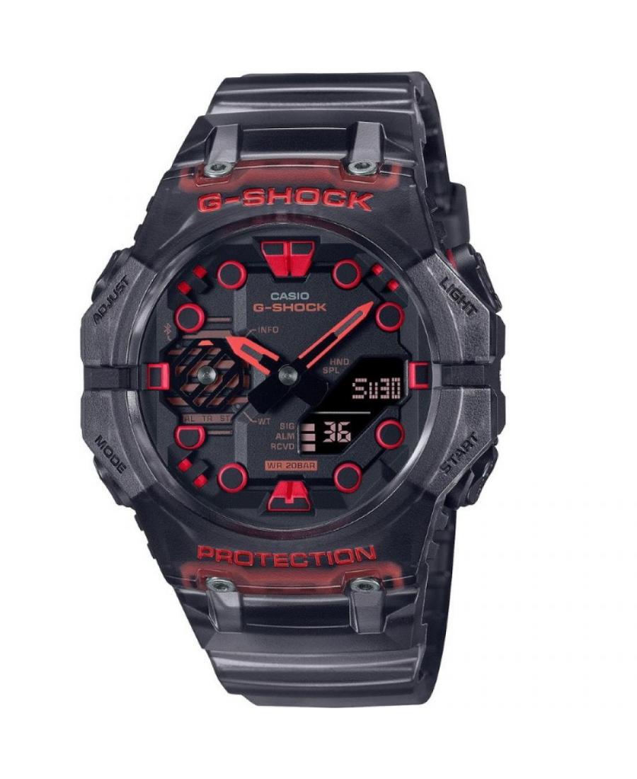 Mężczyźni sportowy Funkcjonalny Diver Japonia kwarcowy cyfrowe Zegarek Timer CASIO GA-B001G-1AER G-Shock Czerwony Dial 42.5mm