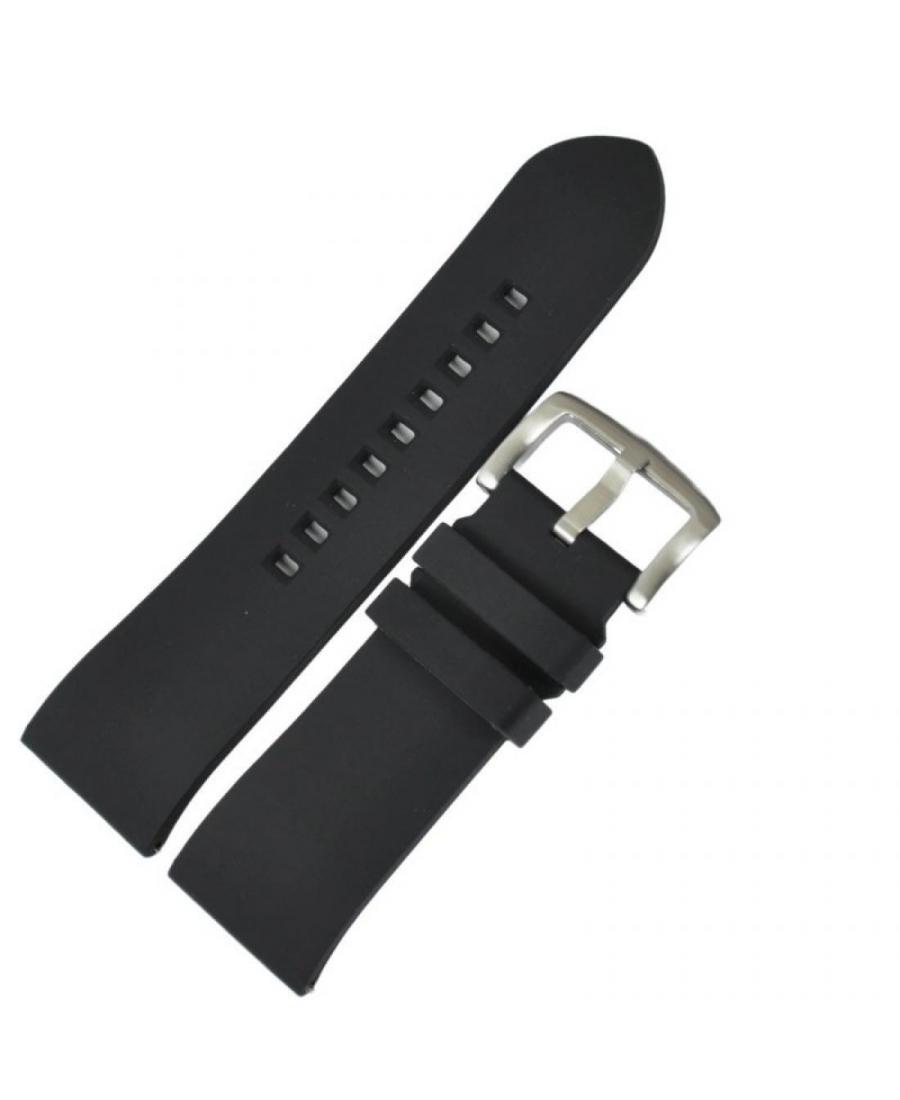 ACTIVE ACT.SL.JD422.01.24.W strap Silicone Black 24 mm