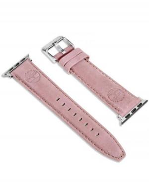 Watch Strap TIMBERLAND STRAP LACANDON L PINK LEATHER SS Pink 22 mm