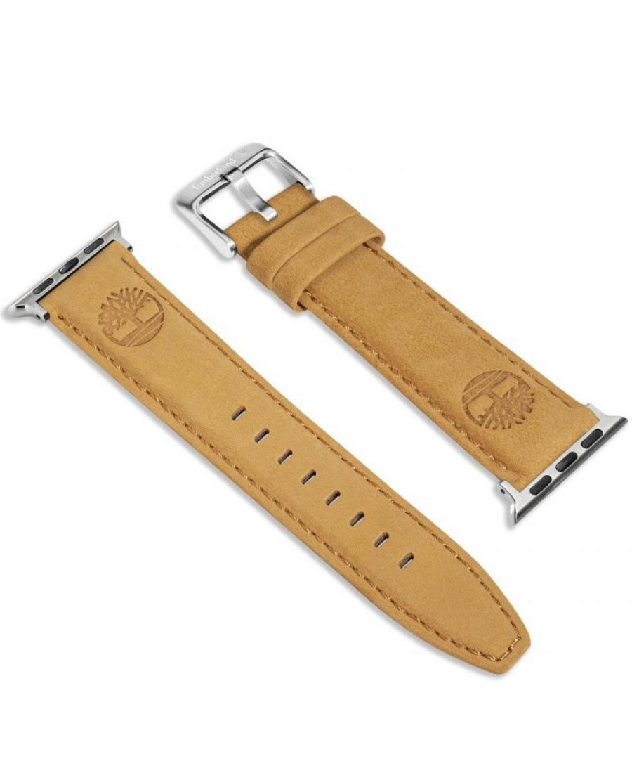 Watch Strap TIMBERLAND STRAP LACANDON S WHEAT LEATHER SS Beige 20 mm