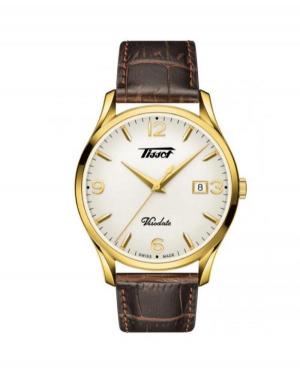 Mężczyźni Szwajcar klasyczny kwarcowy Zegarek Tissot T118.410.36.277.00 Biały Wybierz