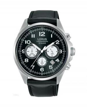 Men Classic Quartz Analog Watch Chronograph LORUS RT311KX-9 Black Dial 43mm