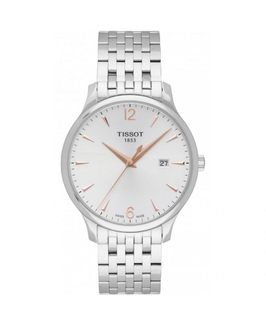 Men Swiss Classic Quartz Watch Tissot T063.610.11.037.01 Silver Dial