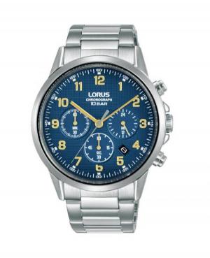 Men Classic Quartz Analog Watch Chronograph LORUS RT317KX-9 Blue Dial 42mm