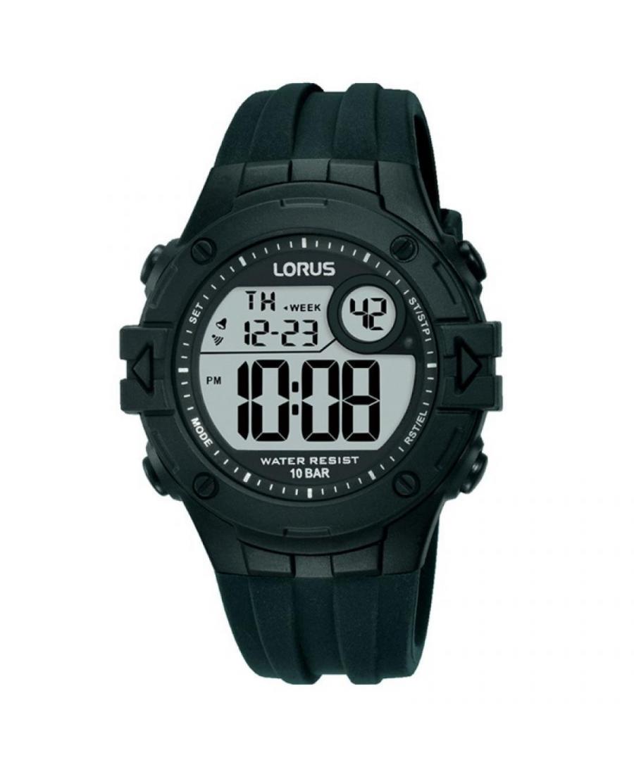 Mężczyźni sportowy Funkcjonalny kwarcowy cyfrowe Zegarek Timer LORUS R2321PX-9 Szary Dial 40mm