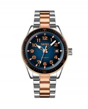 Men Classic Automatic Watch SKMEI 9232 T RG BU Blue Dial