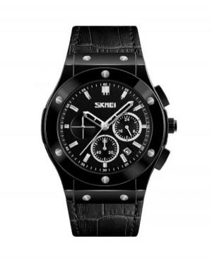 Mężczyźni klasyczny kwarcowy analogowe Zegarek Chronograf SKMEI 9157BK Czarny Dial 44mm