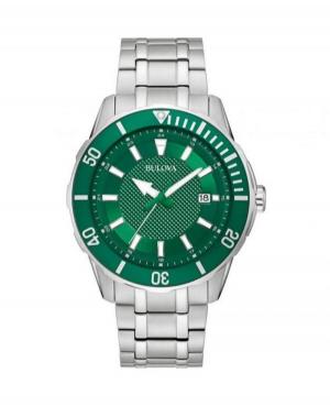 Mężczyźni kwarcowy Zegarek Bulova 98B359 Zielony Wybierz
