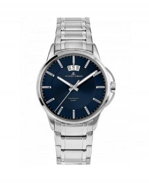 Mężczyźni klasyczny kwarcowy analogowe Zegarek JACQUES LEMANS 1-1540M Niebieska Dial 42mm