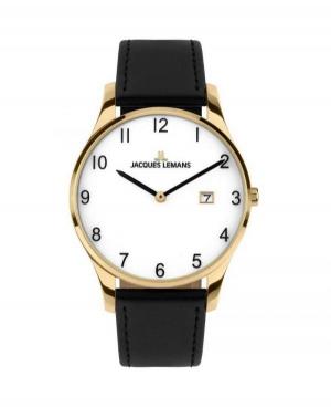 Mężczyźni klasyczny kwarcowy Zegarek Jacques Lemans 1-2122H Biały Wybierz