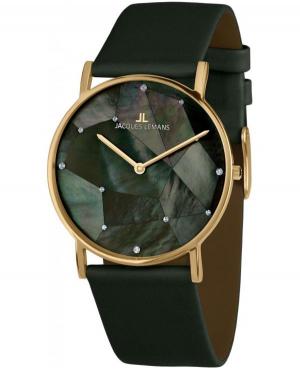 Kobiety Moda kwarcowy analogowe Zegarek JACQUES LEMANS 1-2050C Matka Perłowa Dial 37mm