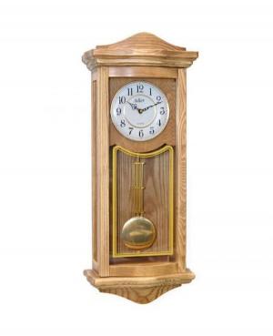 ADLER 20226PBO OAK. Quartz Wall Clock Wood Drewno