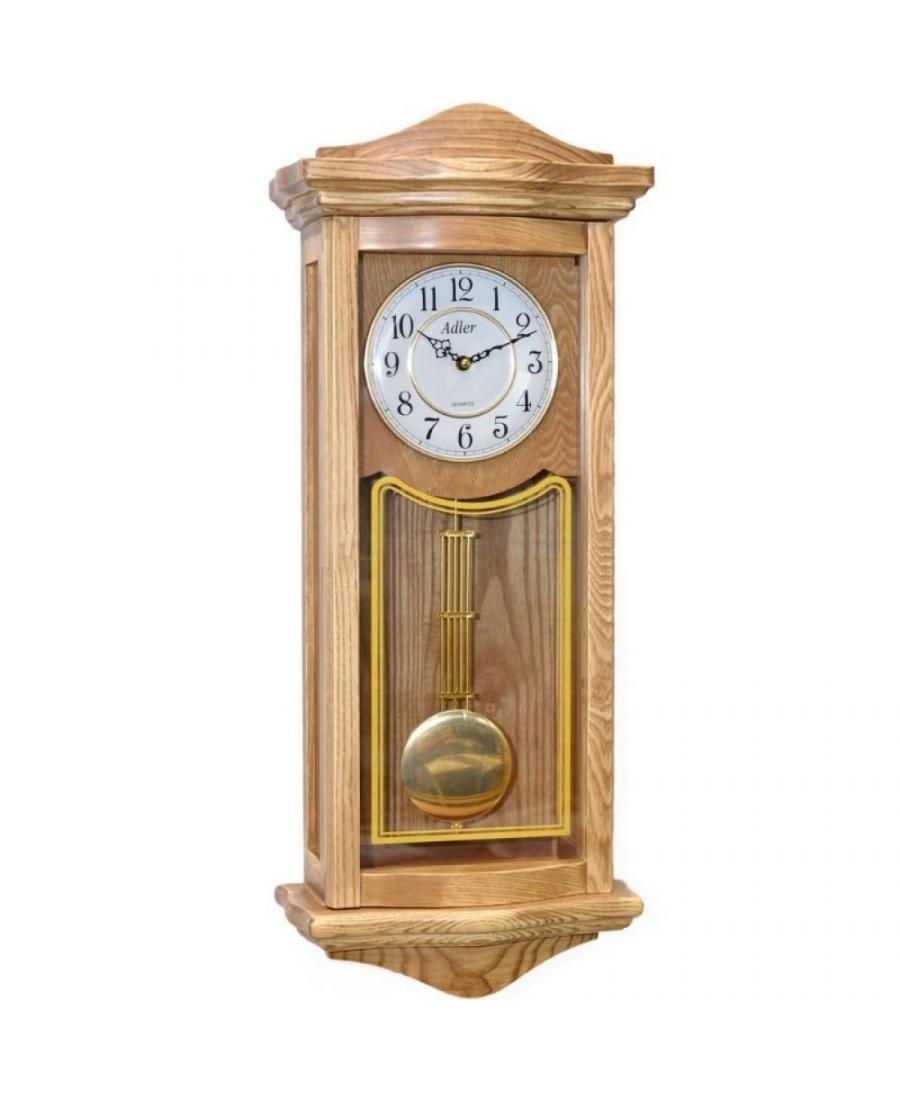 ADLER 20226PBO OAK. Quartz Wall Clock Wood