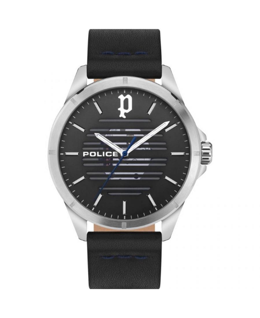Men Fashion Quartz Watch Police PEWJA2204502 Black Dial