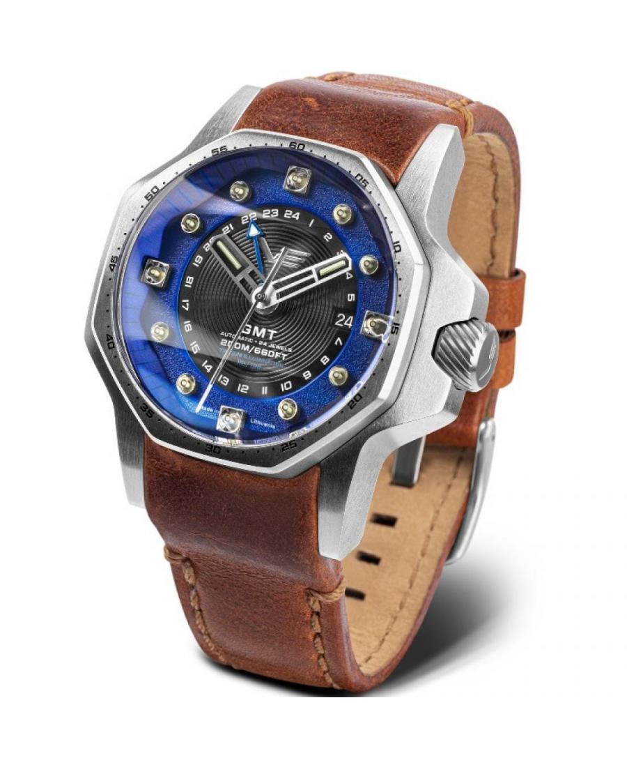 Мужские Спортивные Diver Luxury Automatic Аналоговый Часы VOSTOK EUROPE NH34-640A701 Синий Dial 48mm