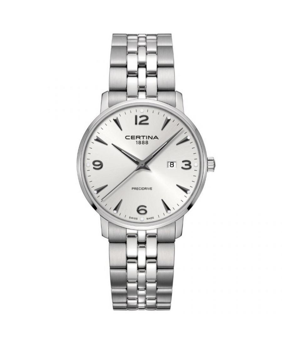 Women Swiss Classic Quartz Watch Certina C034.210.44.037.00 Silver Dial