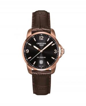 Men Swiss Classic Quartz Watch Certina C001.410.36.057.00 Black Dial