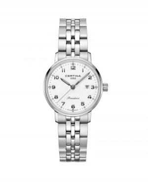 Women Swiss Classic Quartz Watch Certina C035.210.11.012.00 Silver Dial