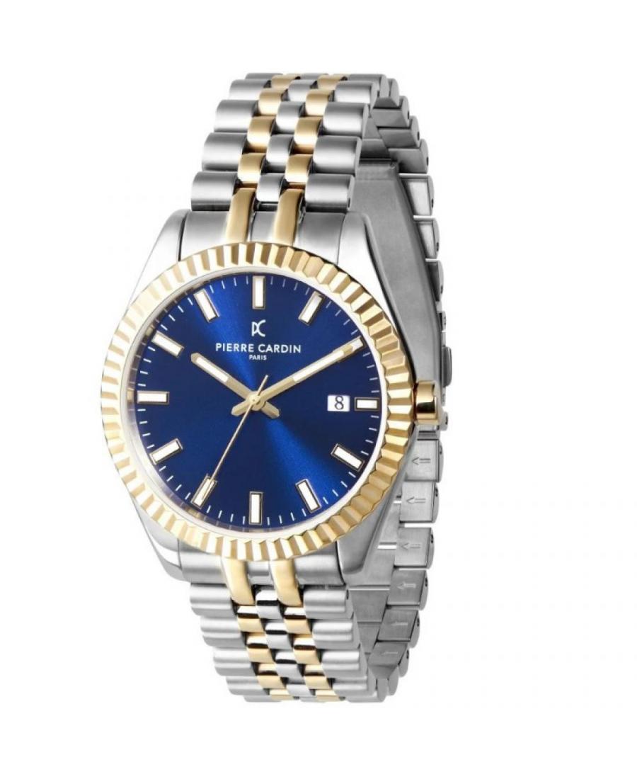 Men Classic Quartz Watch Pierre Cardin COP.0005 Blue Dial