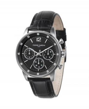 Men Classic Quartz Watch Pierre Cardin CMR.1002 Black Dial