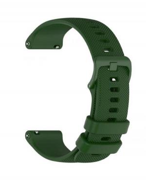 Watch Strap Diloy SBR42.27.22 Silicone Green 22 mm