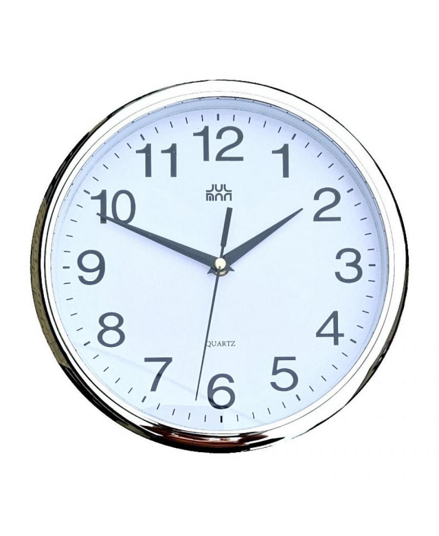 Julman wall clock T3064S Plastic Silver color