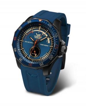 Mężczyźni Moda Diver automatyczny analogowe Zegarek VOSTOK EUROPE NE57-225C564SI Niebieska Dial 46mm