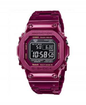 Men Japan Sports Functional Eco-Drive Watch Casio GMW-B5000RD-4ER G-Shock Grey Dial