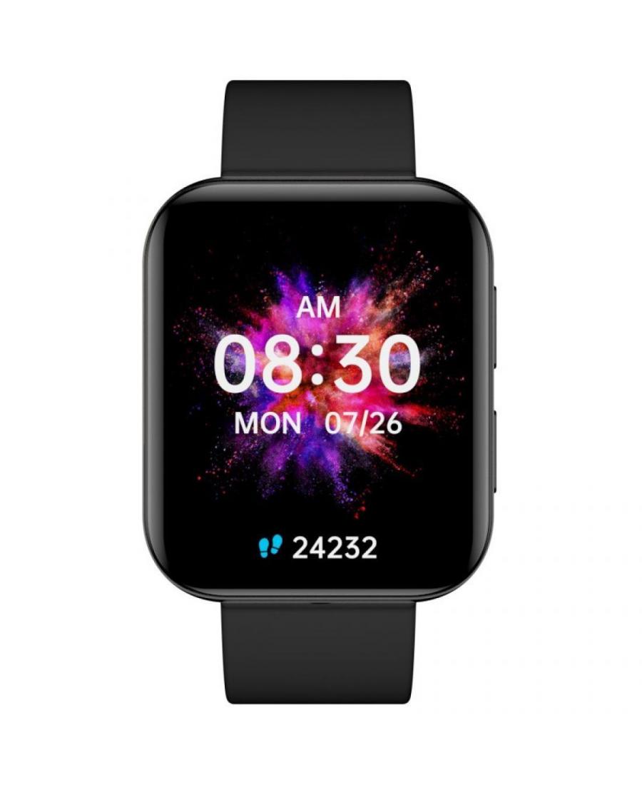 Men Fashion Sports Functional Smart watch Quartz Watch Garett GRC MAXX Black Black Dial