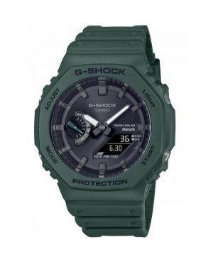 Men Sports Functional Diver Japan Eco-Drive Digital Watch Timer CASIO GA-B2100-3AER G-Shock Black Dial 48mm
