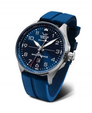 Мужские Diver Automatic Аналоговый Часы VOSTOK EUROPE YN55-325A661SIBL Синий Dial 47mm