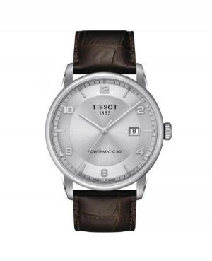 Men Classic Luxury Swiss Automatic Analog Watch TISSOT T086.407.16.037.00 Silver Dial 41mm image 1
