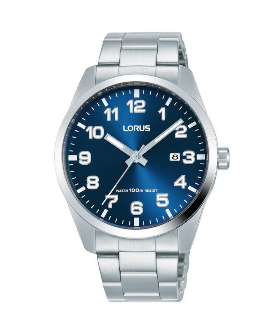 Мужские Классические Кварцевый Аналоговый Часы LORUS RH975JX-5 Синий Dial 39mm