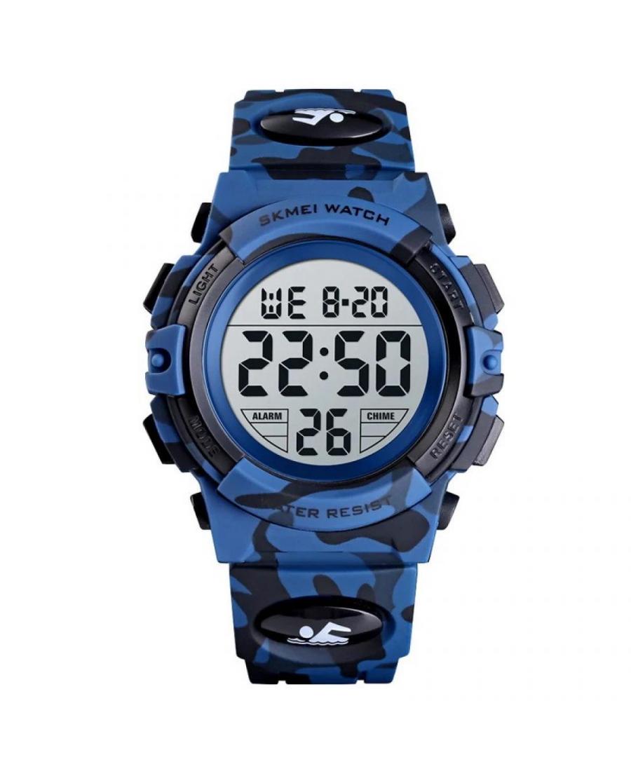Men Sports Functional Quartz Digital Watch Alarm SKMEI 1548CMDKBU Grey Dial 43mm
