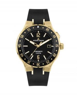 Men Classic Automatic Watch Jacques Lemans 1-2109E Black Dial image 1
