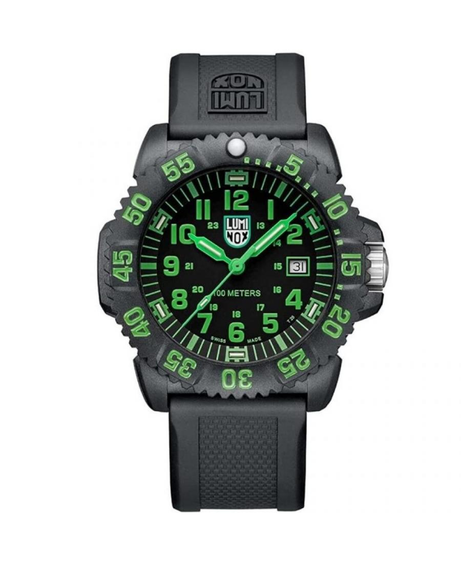 Men Swiss Sports Quartz Watch Luminox X2.2067 Green Dial