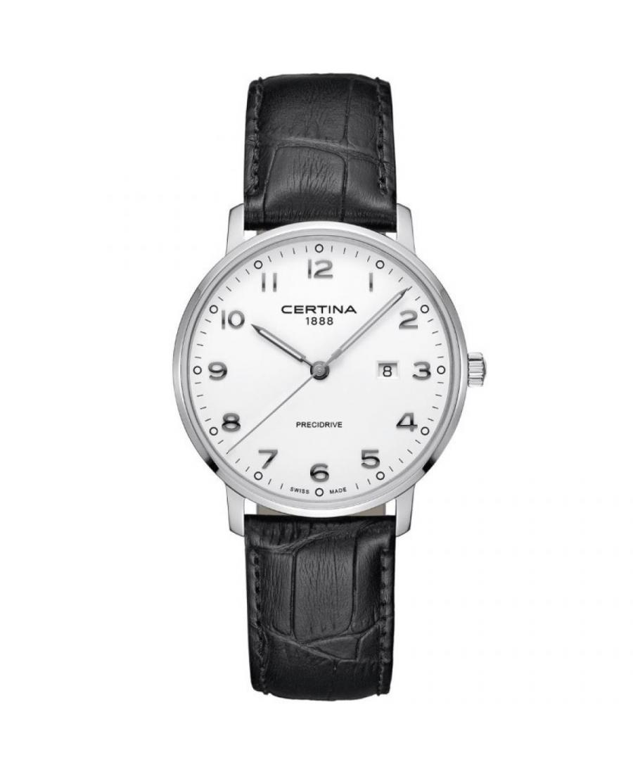 Men Swiss Classic Quartz Watch Certina C035.410.16.012.00 Silver Dial