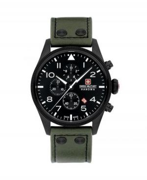 Men Classic Sports Quartz Watch Swiss Military Hanowa SMWGC0000430 Black Dial image 1