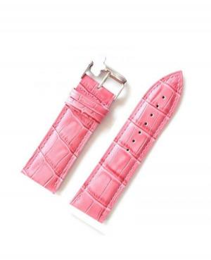 Watch Strap Diloy 379EL.24.13 Pink 24 mm image 1