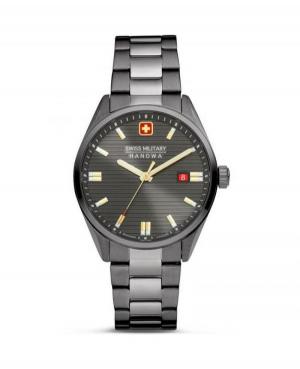 Men Classic Swiss Quartz Analog Watch SWISS MILITARY HANOWA SMWGH2200141 Black Dial 40mm