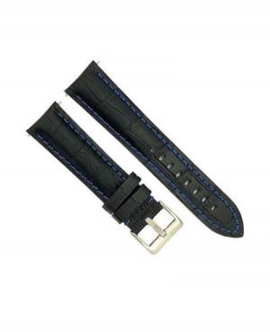 Watch Strap Diloy 395.52.22 Blue 22 mm image 1