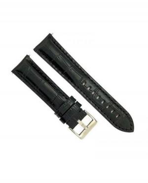 Watch Strap Diloy 395.01.22 Black 22 mm image 1