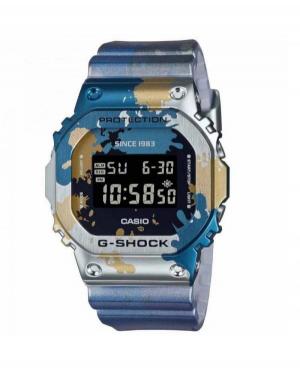 Men Sports Functional Diver Japan Quartz Digital Watch Timer CASIO GM-5600SS-1ER G-Shock Multicolor Dial 43mm
